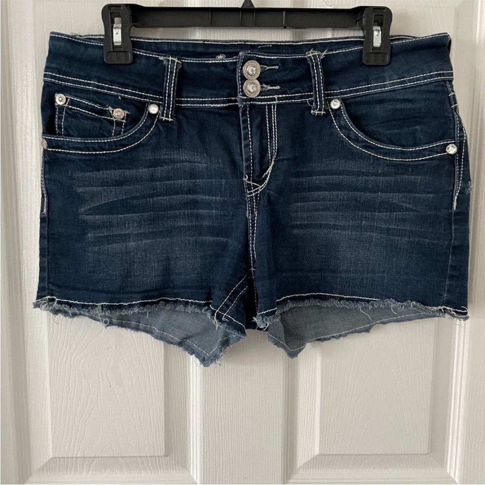 Wallflower American Flag Denim Shorts, Size 11